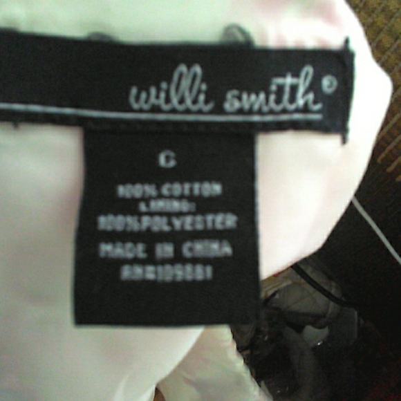 NWOT Willi Smith Floral Shift Dress in Pink, White & Gold POCKETS & BUTTONS SZ.6 - Picture 8 of 10